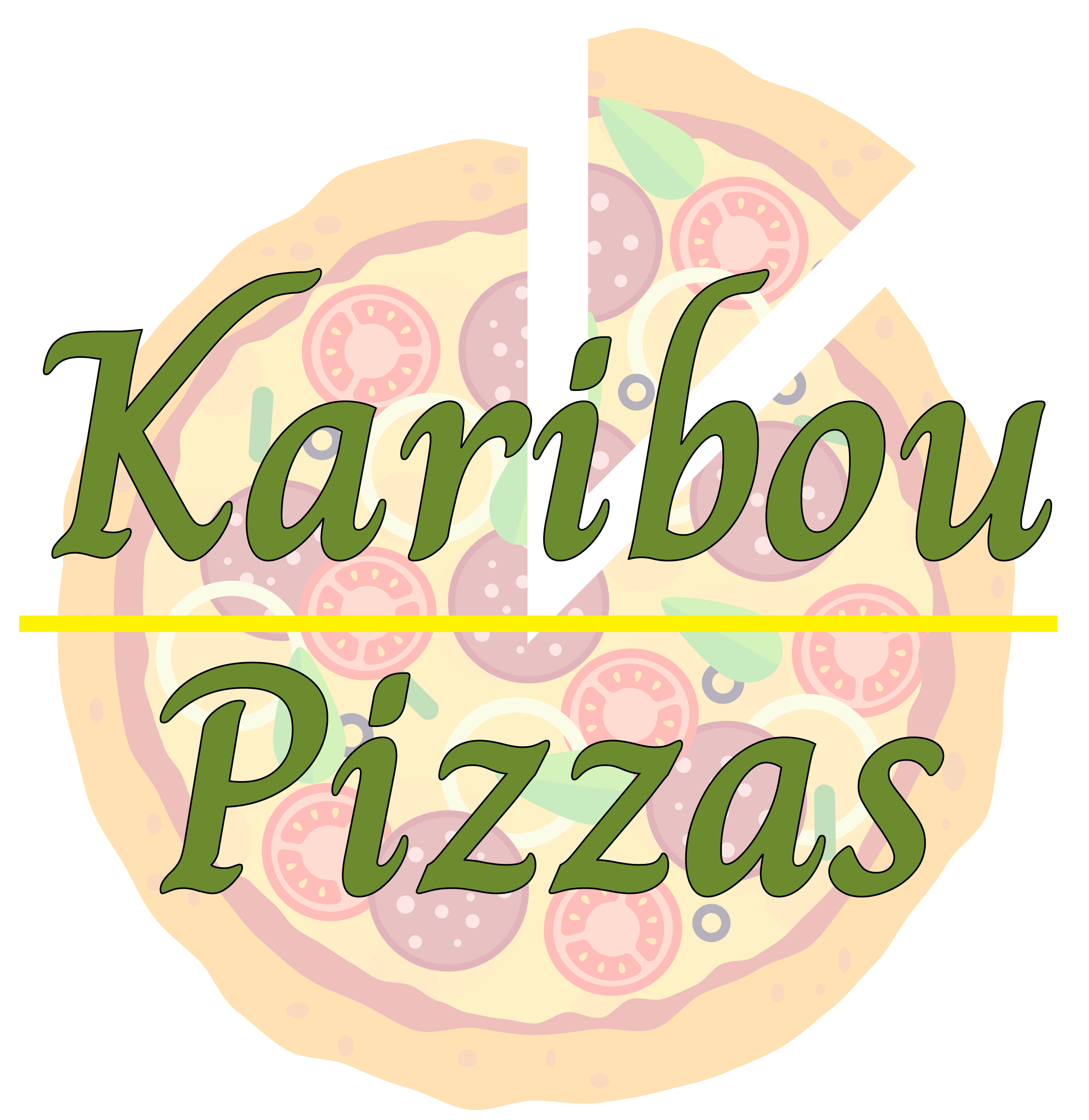 Commandez nos pizzas & chaussons aux alentours de Delle Karibou Pizzas